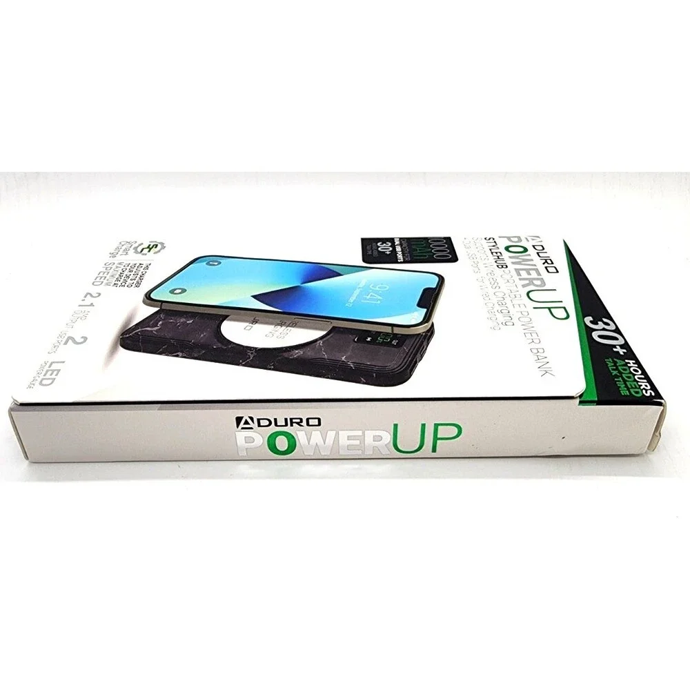 ADuro Power Up StyleHub Wireless Portable Power Bank Universal Charger 10000 mAh